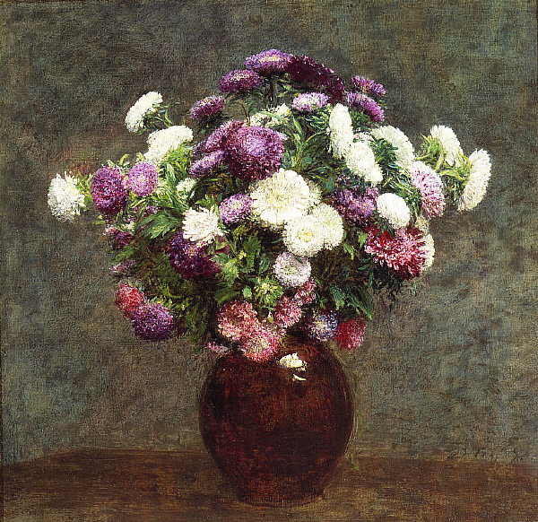 Asters in a Vase